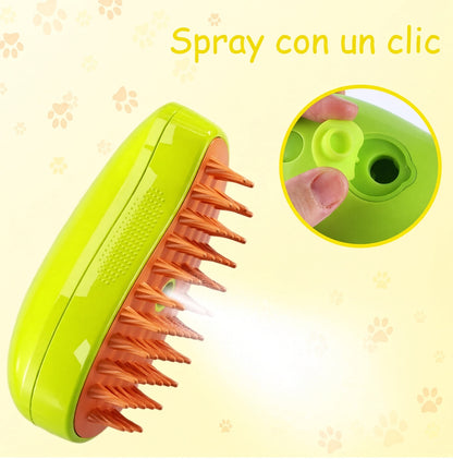 Pack para Mascotas: Bebedero Portátil + Cepillo de Vapor de Regalo 🎁