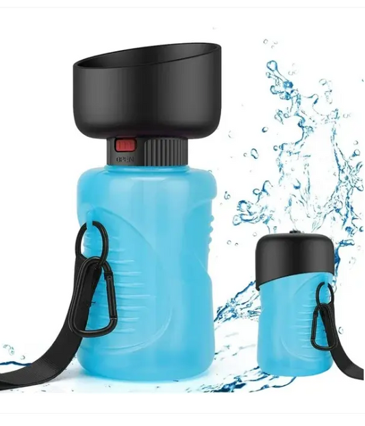 Botella de agua plegable para mascotas