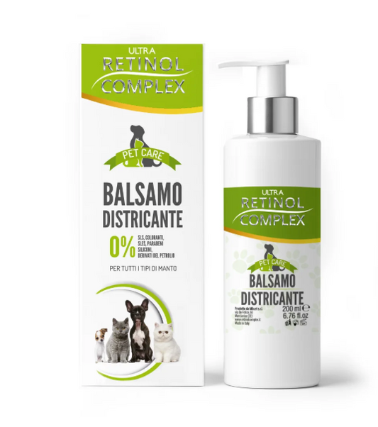 Acondicionador Desenredante Para Mascotas 200ML - Retinol Complex