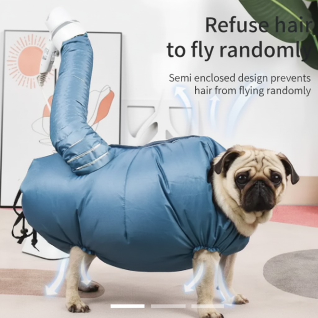 Secador plegable para mascotas