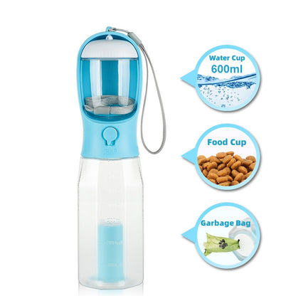 Dispensador de agua y pienso
