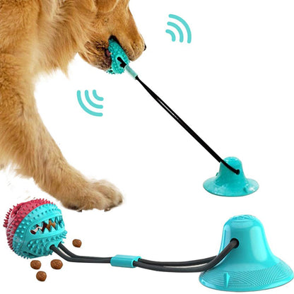 Juguetes para perros con ventosa de silicona